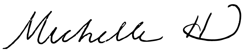 Michelle's signature